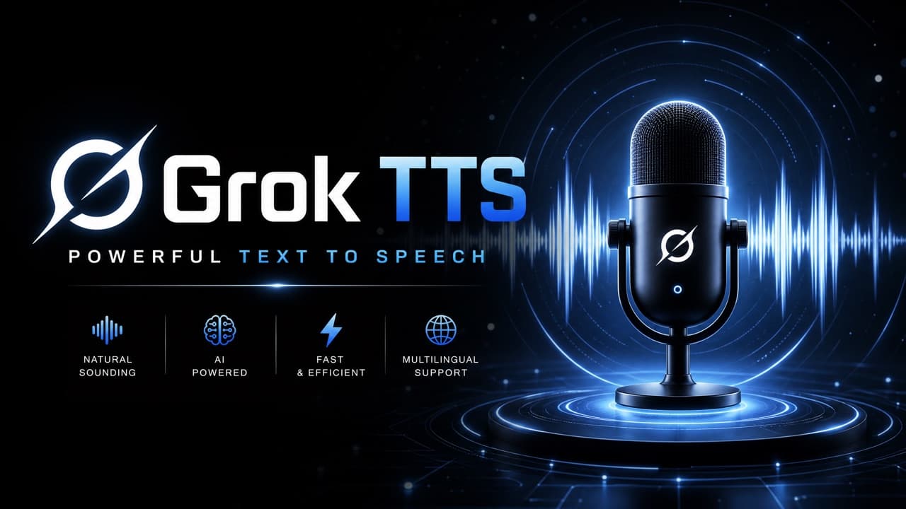 Grok TTS cover