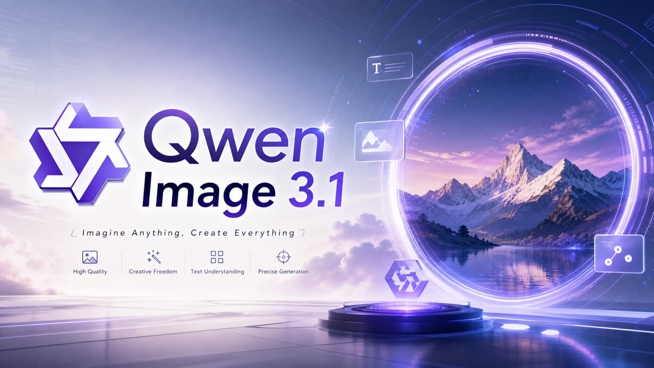 Qwen Image 3.1 preview